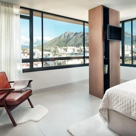 公寓 Luxury Penthouse With Panoramic Sea View 马尔韦利亚